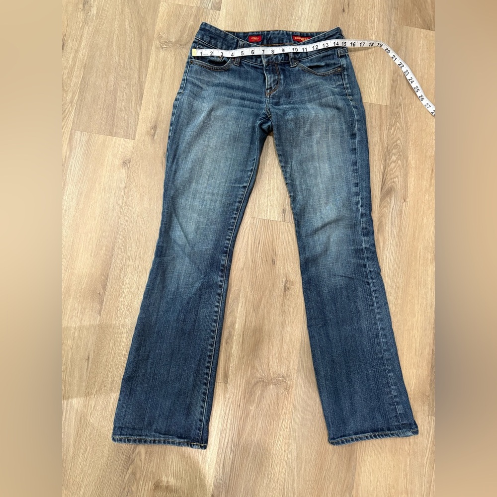 Express Women's Blue Boot Cut Jeans